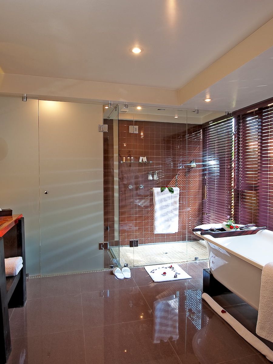 Badezimmer Arusha Coffee Lodge