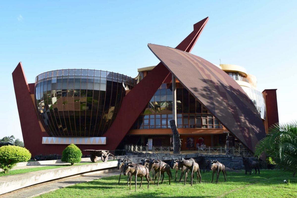 Aussenansicht des Cultural Heritage Centre in Arusha