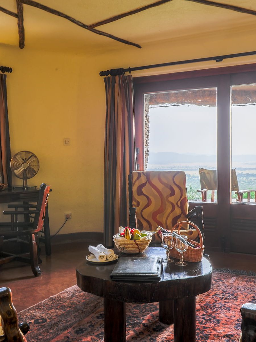 Zimmer der Serengeti Serena Safari Lodge