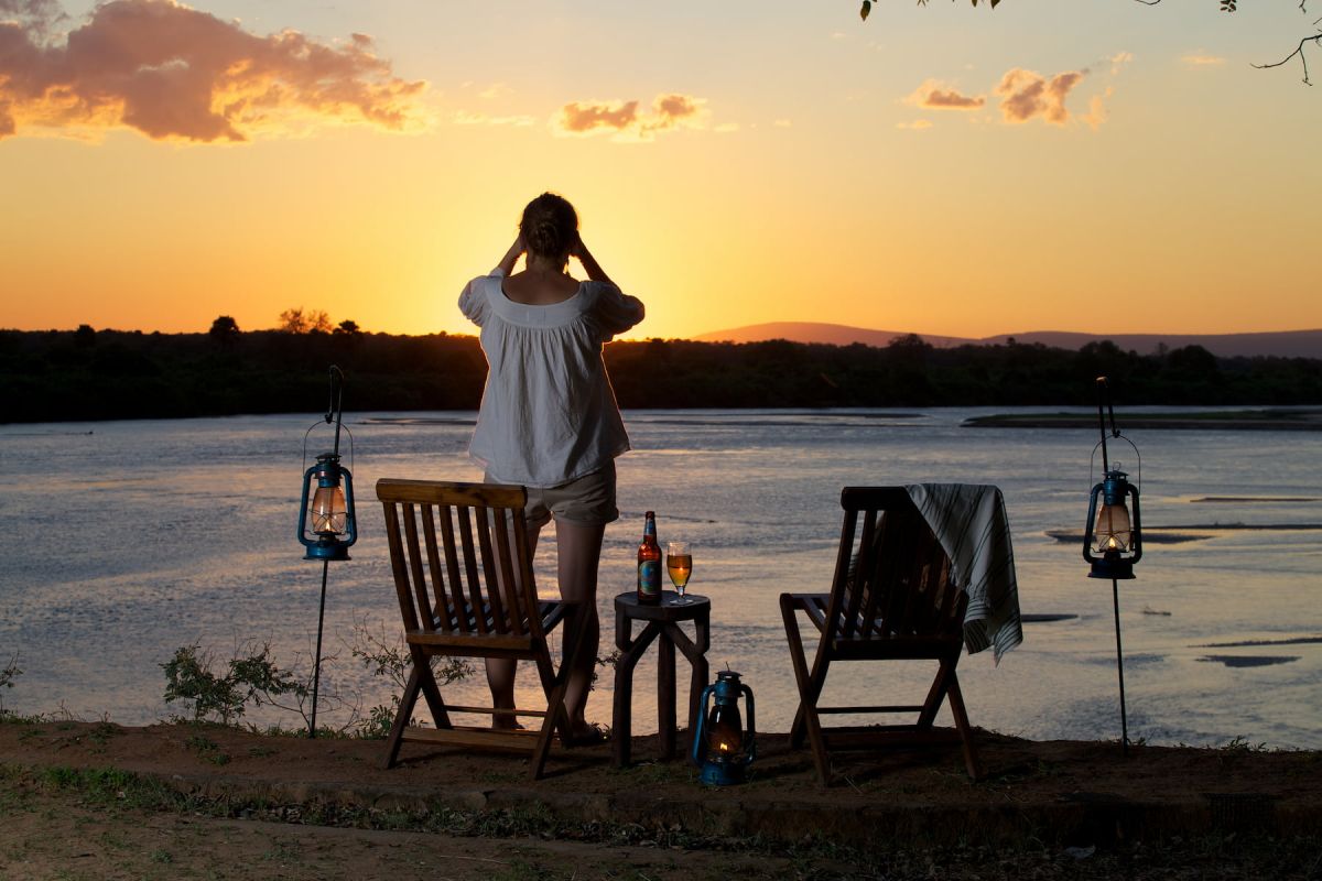 Rufiji River im Nyerere Nationalpark