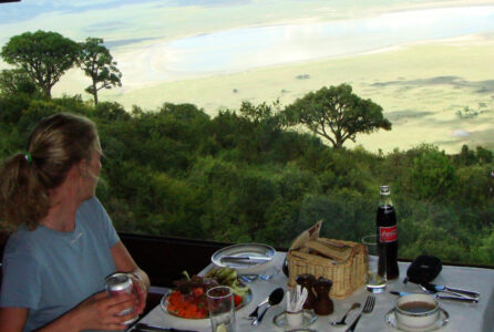 Blick auf Ngorongoro-Krater