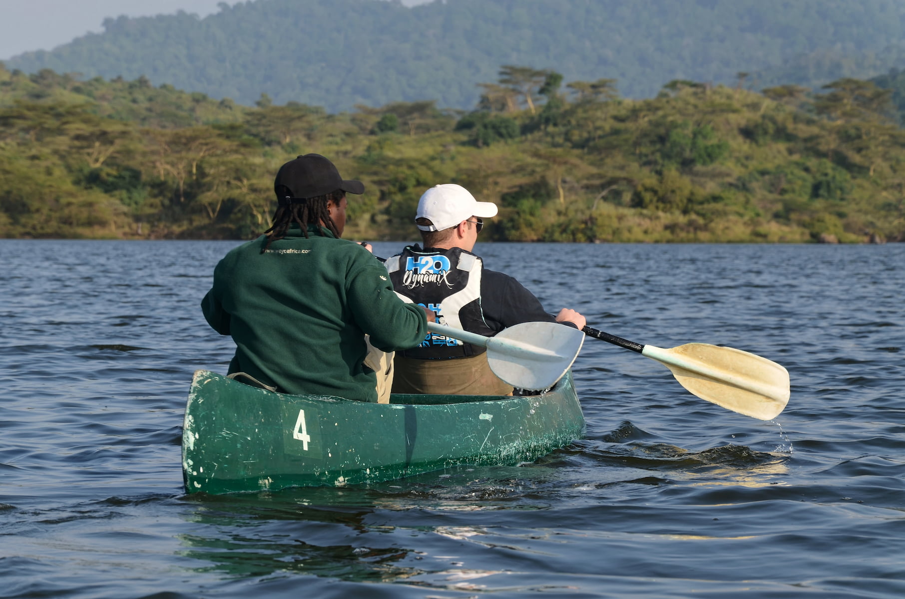 Kanufahrt im Arusha Nationalpark