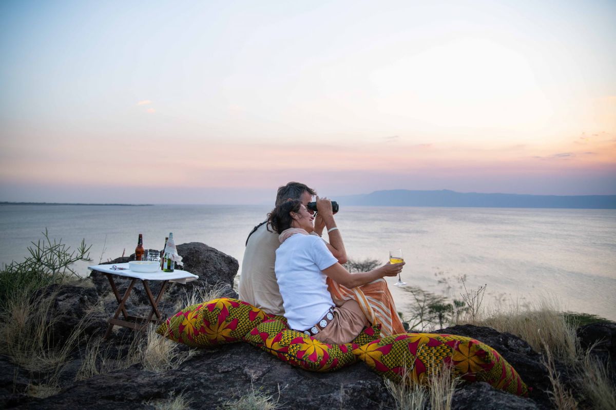 Umgebung der Lake Burunge Tented Lodge