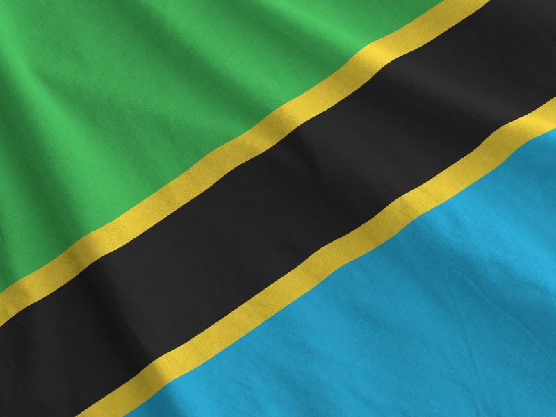 Flagge von Tansania