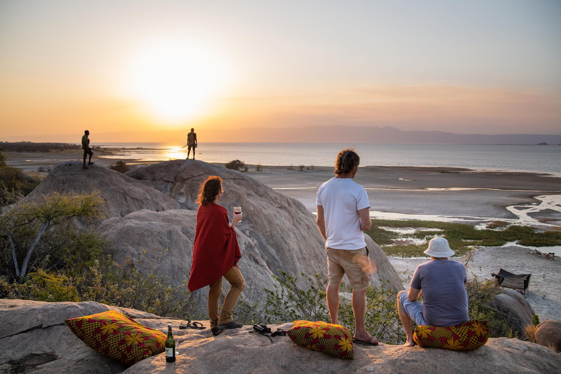 Wohnbereich im Kisima Ngeda Tented Camp